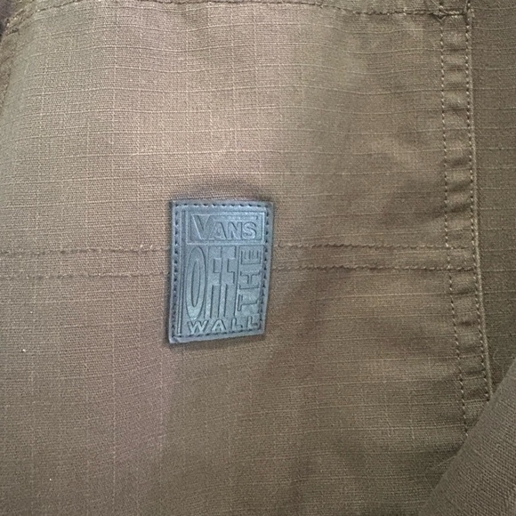 Vans Classic Brown Trucker Jacket with Logo Patch - Picture 4 of 9